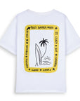 Summer Mood Oversize Beyaz T-Shirt