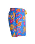Paisley Splash Stretch Deniz Şortu