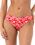 Purple Lily Çift Taraflı Bikini Altı