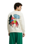 The Horse Regular Ekru Sweatshirt