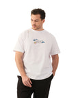 Outside Oversize Beyaz T-Shirt