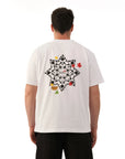 Nexus Oversize Beyaz T-Shirt