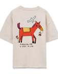 Beautiful Oversize Ekru T-Shirt