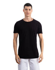 Basic Regular Kesik Yaka T-Shirt