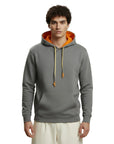 Kontrast Kapüşonlu Regular Sweatshirt