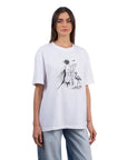Surf Oversize Beyaz T-Shirt