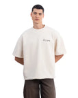 Strong Oversize Ekru T-Shirt