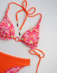 Purple Lily Çift Taraflı Bikini Altı