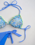 Tropical Leaves Bikini Üstü