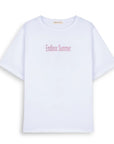 Los Angeles Oversize Beyaz T-Shirt