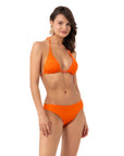 Purple Lily Çift Taraflı Bikini Takım