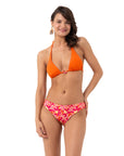 Purple Lily Çift Taraflı Bikini Üstü