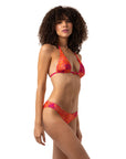 Mixed Colorful Çift Taraflı Bikini Takım