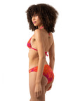 Mixed Colorful Çift Taraflı Bikini Takım