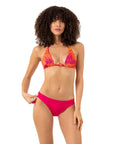 Mixed Colorful Çift Taraflı Bikini Takım