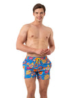 Paisley Splash Stretch Deniz Şortu