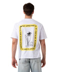Summer Mood Oversize Beyaz T-Shirt