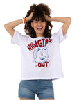 Hanging Out Oversize Beyaz T-Shirt