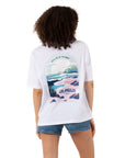 Los Angeles Oversize Beyaz T-Shirt