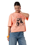 Coffee Crop Oversize Somon T-Shirt