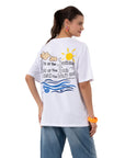 Emerson Oversize Beyaz T-Shirt