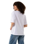 Sun Shine Oversize Beyaz T-Shirt