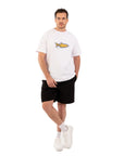 Cosmic Fish Oversize Beyaz T-Shirt
