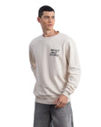 Protect Overize Ekru Sweatshirt