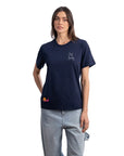 Snail Regular Lacivert T-Shirt