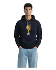 Rabbit Kapüşonlu Lacivert Sweatshirt