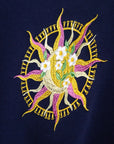 Solar Crop Regular Lacivert Sweatshirt