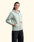 Flok Kapüşonlu Sweatshirt