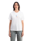 Lekeler Serisi Hophop Regular Ekru T-Shirt