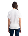 Lekeler Serisi Hugging Regular Ekru T-Shirt