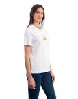 Lekeler Serisi Love Tray Regular Ekru T-Shirt