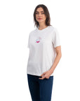 Lekeler Serisi Self Love Regular Ekru T-Shirt