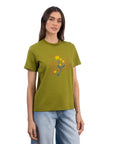 Fox Regular Koyu Yeşil T-Shirt