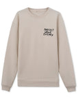 Protect Overize Ekru Sweatshirt