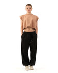 Studio Basic Oversize Crop T-Shirt