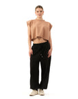 Studio Basic Oversize Crop T-Shirt