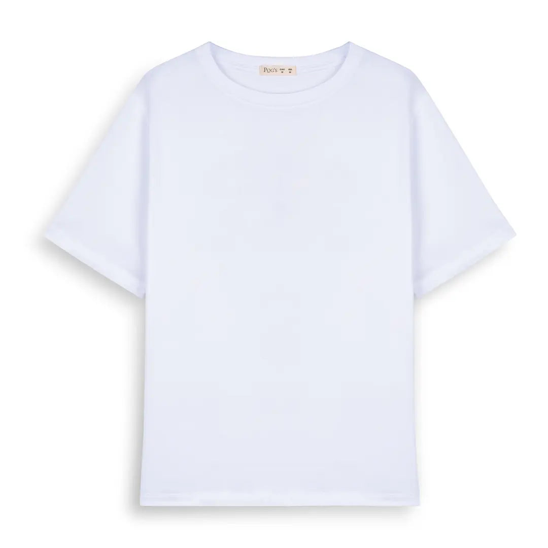 Summer Mood Oversize Beyaz T-Shirt