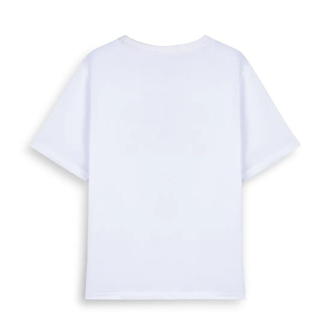 Solar Power Oversize Beyaz T-Shirt