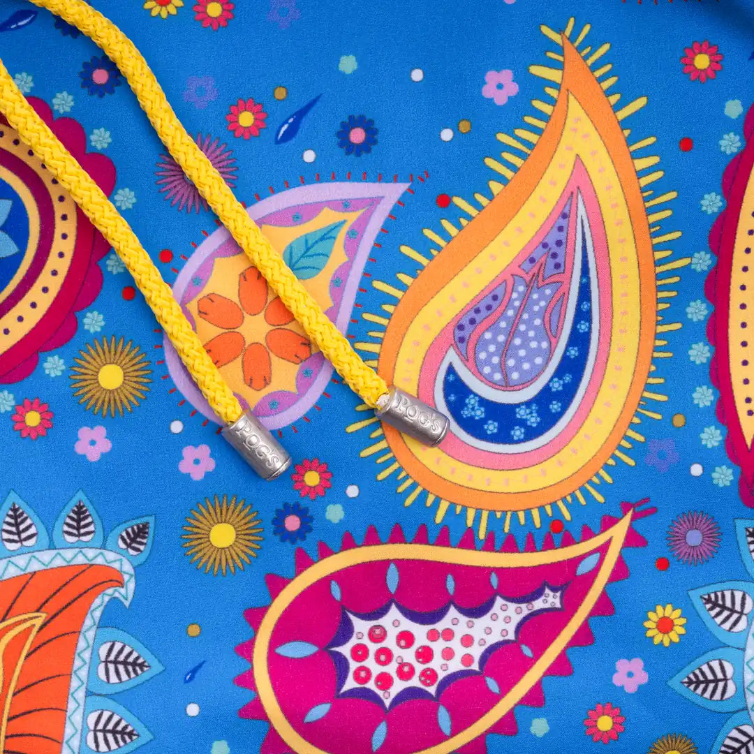 Paisley Splash Stretch Deniz Şortu