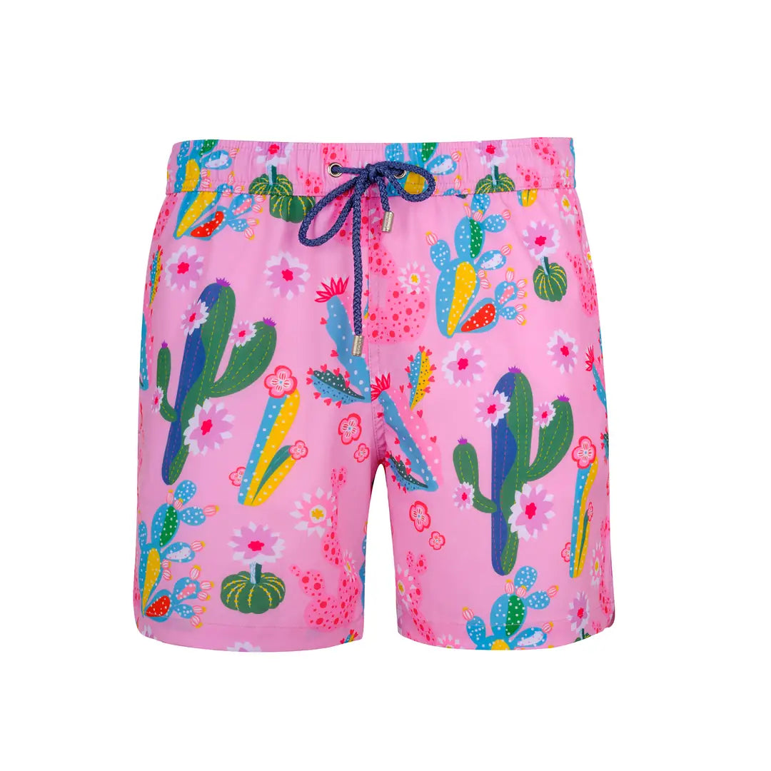 Cactus Odyssey Stretch Deniz Şortu