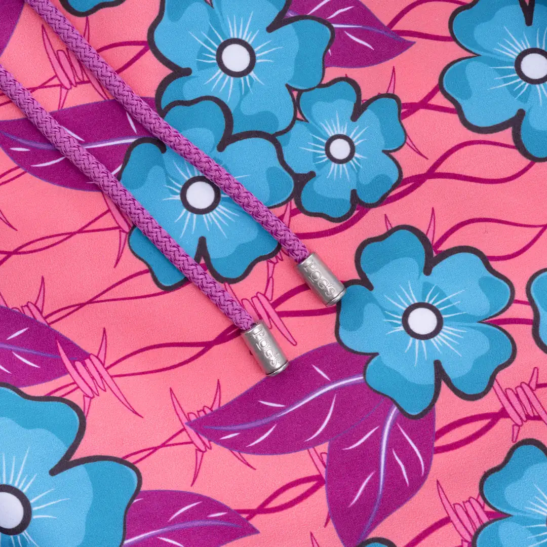 Flora Noir VelvetTouch Deniz Şortu