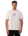 Nexus Oversize Beyaz T-Shirt