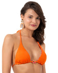 Purple Lily Çift Taraflı Bikini Üstü