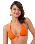 Purple Lily Çift Taraflı Bikini Üstü
