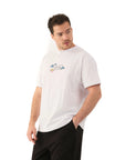 Outside Oversize Beyaz T-Shirt