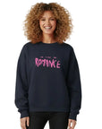 Romance Oversize Lacivert Sweatshirt